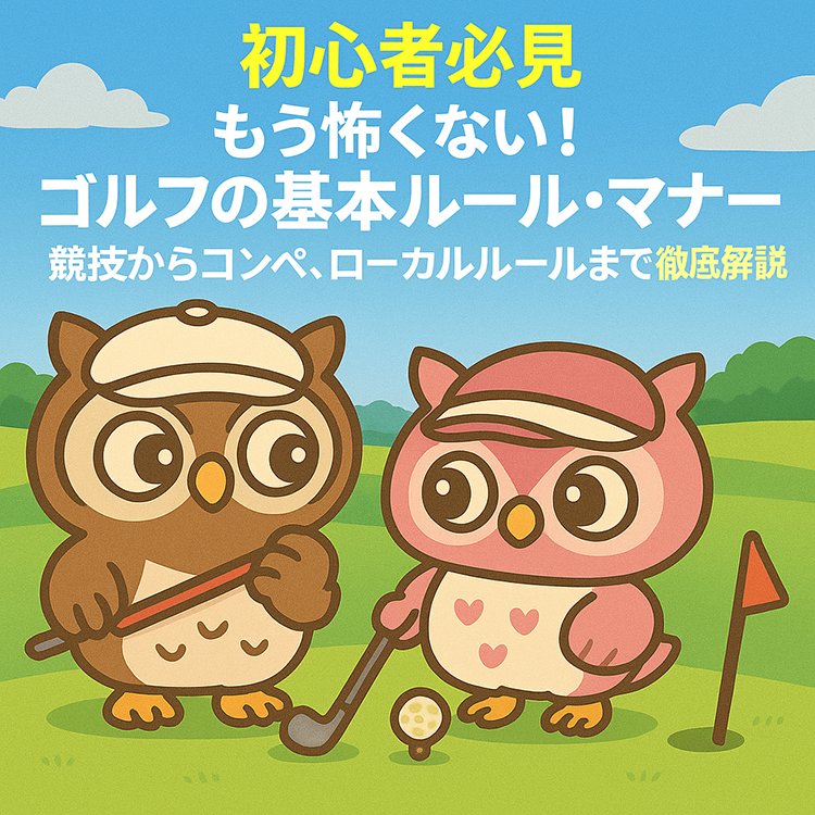 【初心者必見】もう怖くない！ゴルフの基本ルール・マナー完全ガイド | 競技からコンペ、ローカルルールまで徹底解説