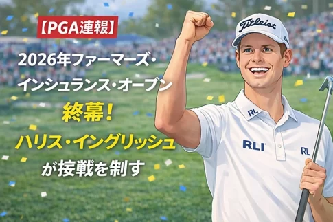 【PGA速報】2026年ファーマーズ・インシュランス・オープン終幕！ハリス・イングリッシュが接戦を制す