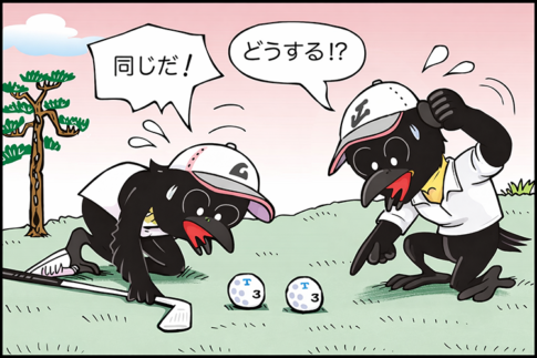 【ゴルフルール】ブランドも番号も同じ！自分のボールか判別できない時はどうなる？
