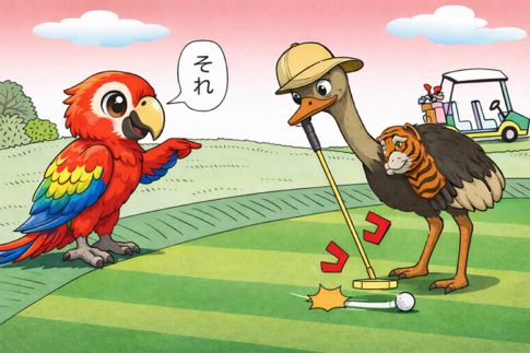 パッティング中にヘッドカバーを脇に挟むのはNG？意外と知らないゴルフ規則を徹底解説！